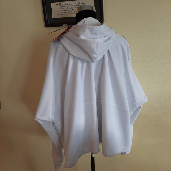 Reebok Speedwick Wicking White Athletic Jacket - Picture 6 of 13